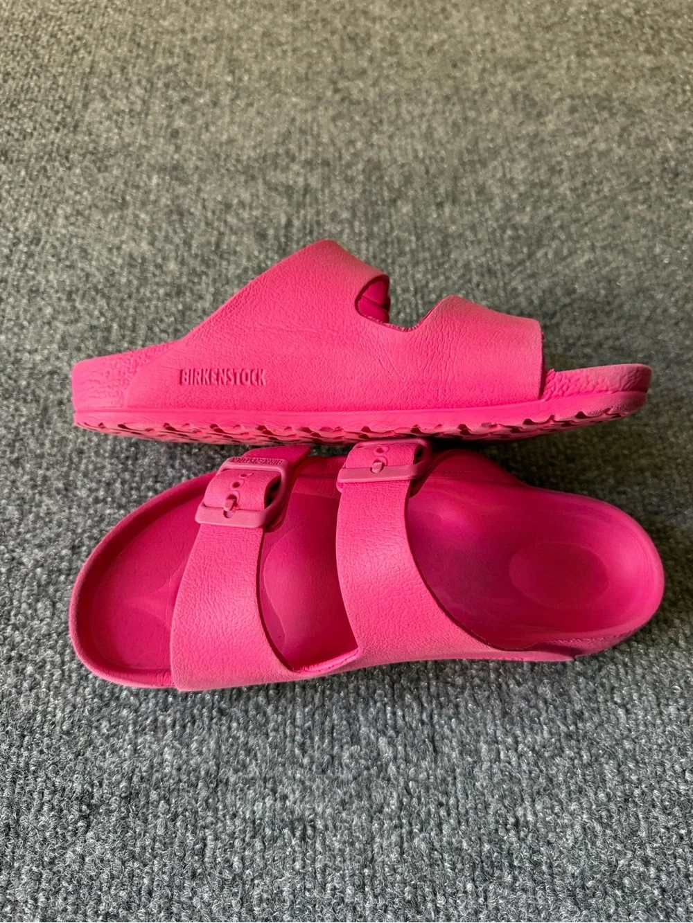 Birkenstock Kids Hot Pink Dual-Sandal Set size 1.5 or 2.